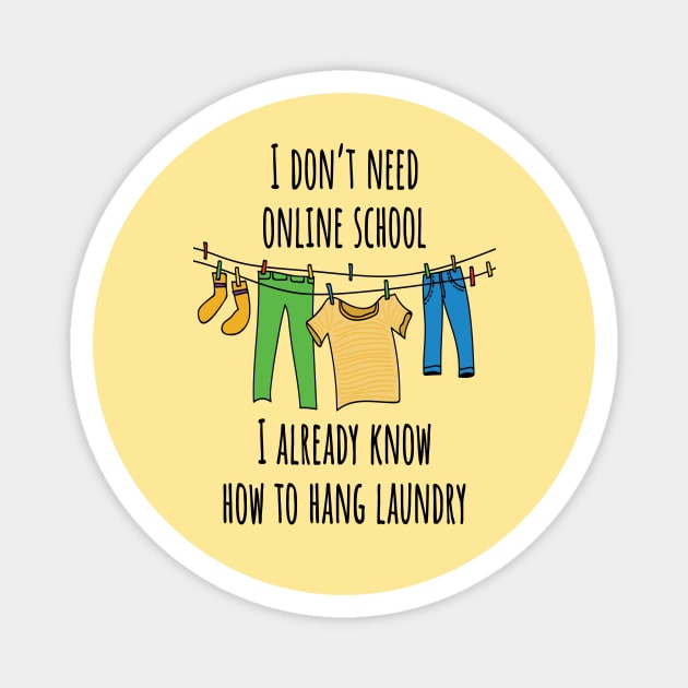 Online School Magnet by UltraQuirky